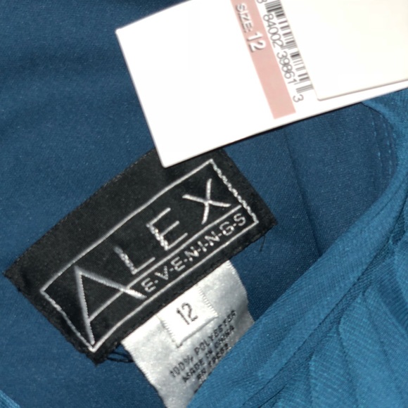 Alex Evenings Blue dress - Picture 6 of 8